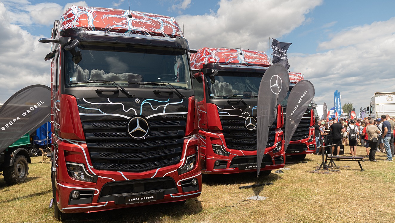 Mercedesy na Master Truck Show 2022