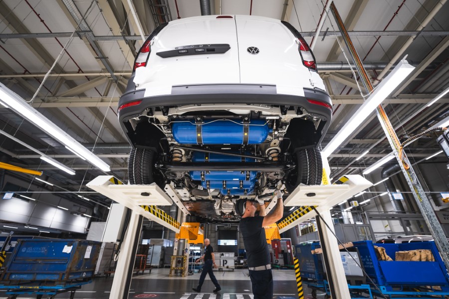 Najnowszy Caddy CNG z Poznania