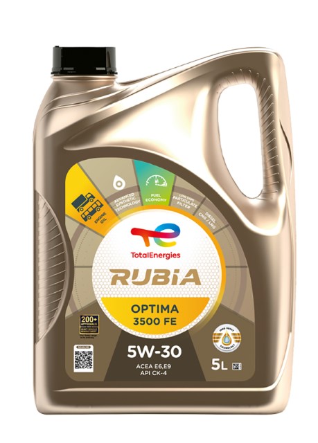 Nowy olej Rubia Optima 3500 FE 5W-30 Nowy olej Rubia Optima 3500 FE 5W-30