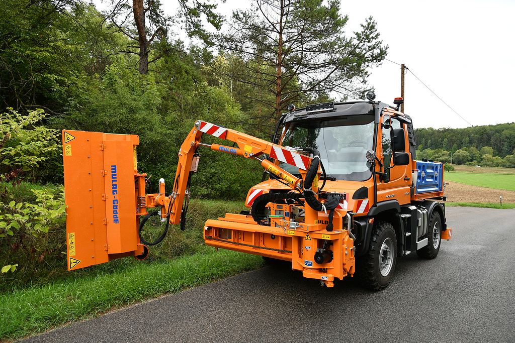 Unimog na targach GaLaBau