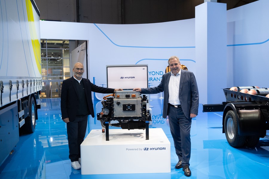 Iveco eDaily FCEV z ogniwem Hyundaia