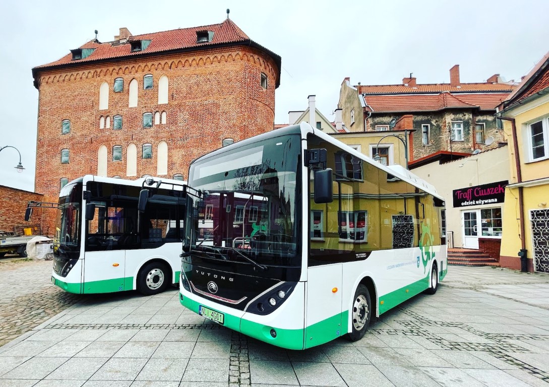 Kolejne Yutongi w Lidzbarku Warmińskim