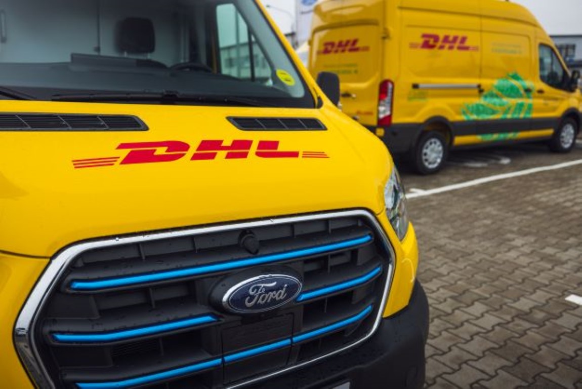 DHL Express wynajmuje 33 elektryczne Fordy