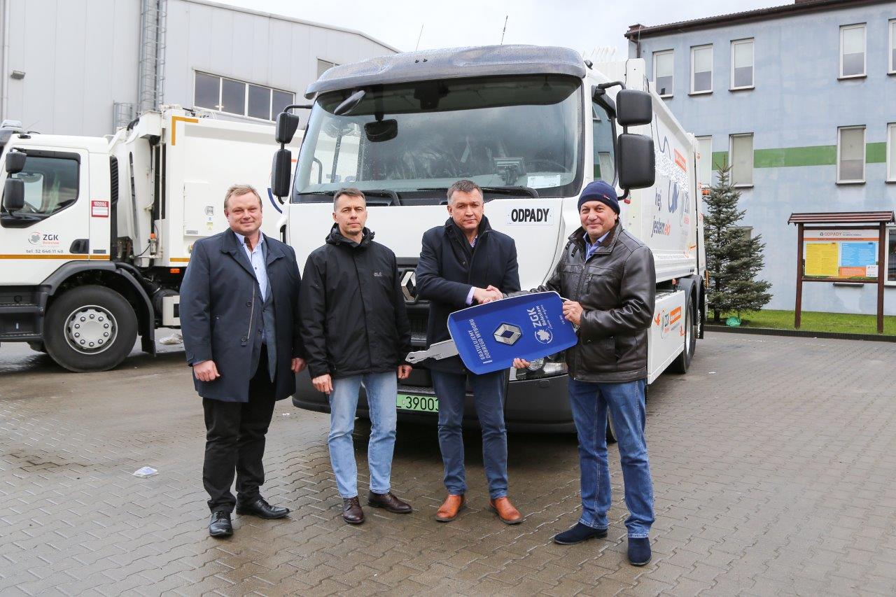 Elektryczna śmieciarka w Bolesławiu