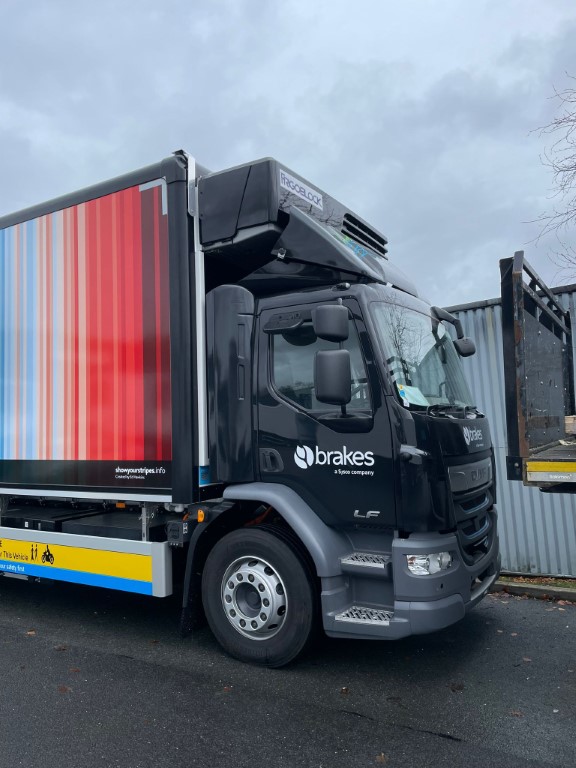 Brakes testuje elektryczne chłodnie z agregatem Frigoblock