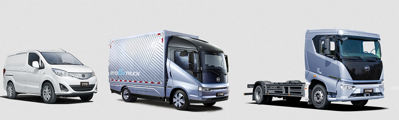 Elektryczne pojazdy dostawcze i ciężarowe BYD Truck oficjalnie w Polsce