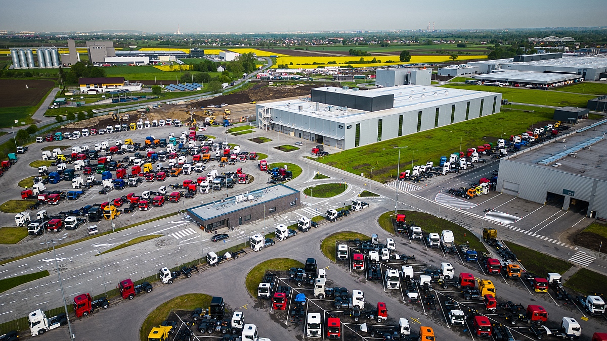 Prawie miliard złotych inwestycji w rozbudowę fabryki MAN w Niepołomicach