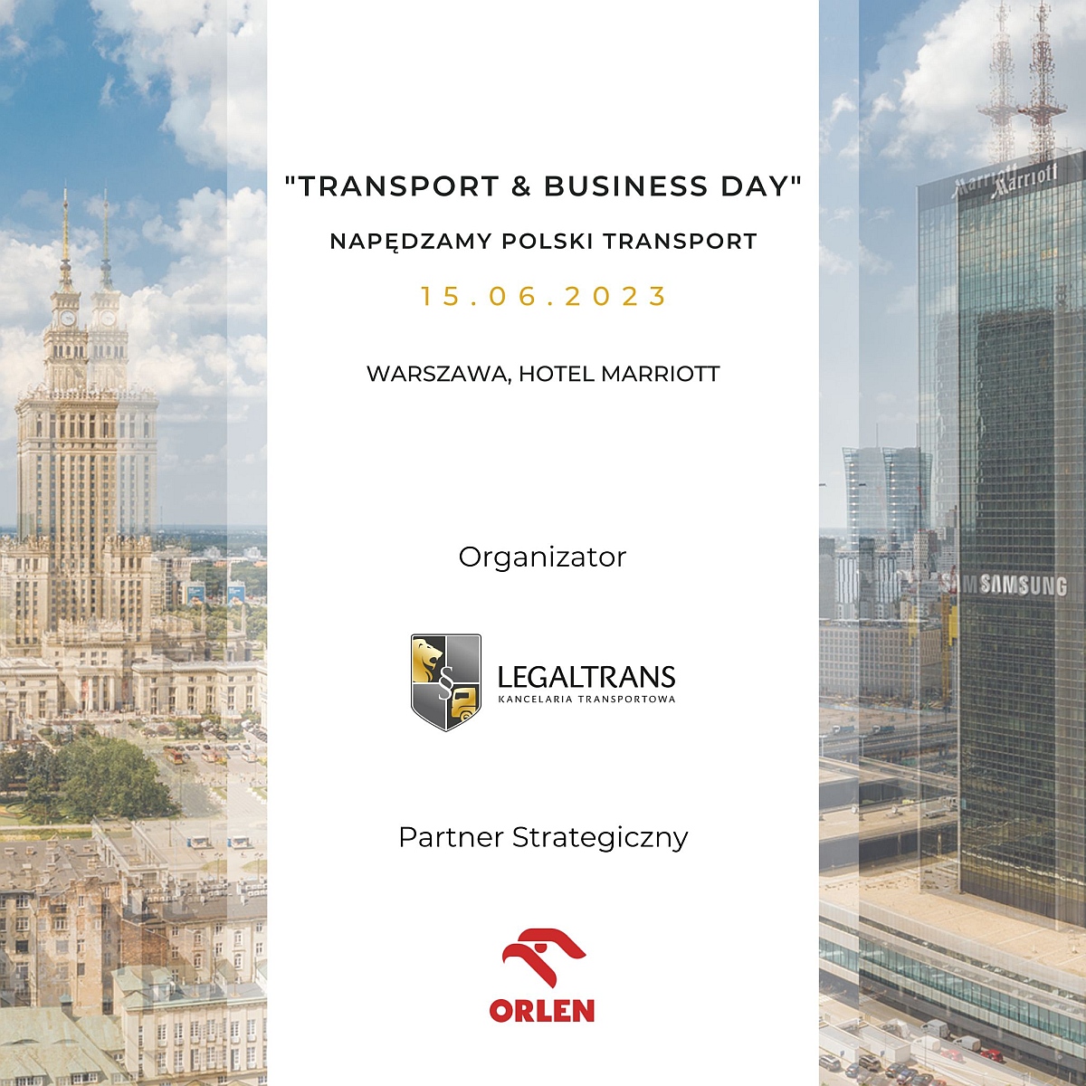 Konferencja „Transport & Business Day – napędzamy polski transport” – 15 czerwca w Warszawie Konferencja „Transport & Business Day – napędzamy polski transport” – 15 czerwca w Warszawie