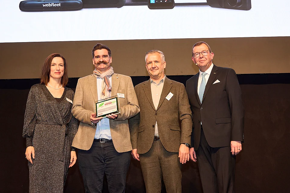 Webfleet świętuje europejskie wyróżnienia za innowacje i zrównoważone zarządzanie flotą