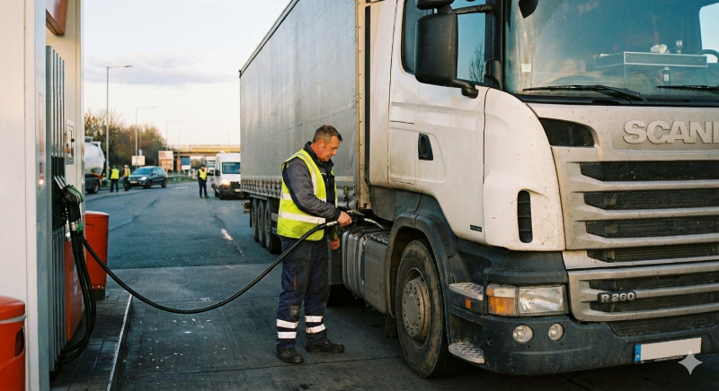 Diesel na razie bez zmian. Przewoźnicy odetchnęli z ulgą