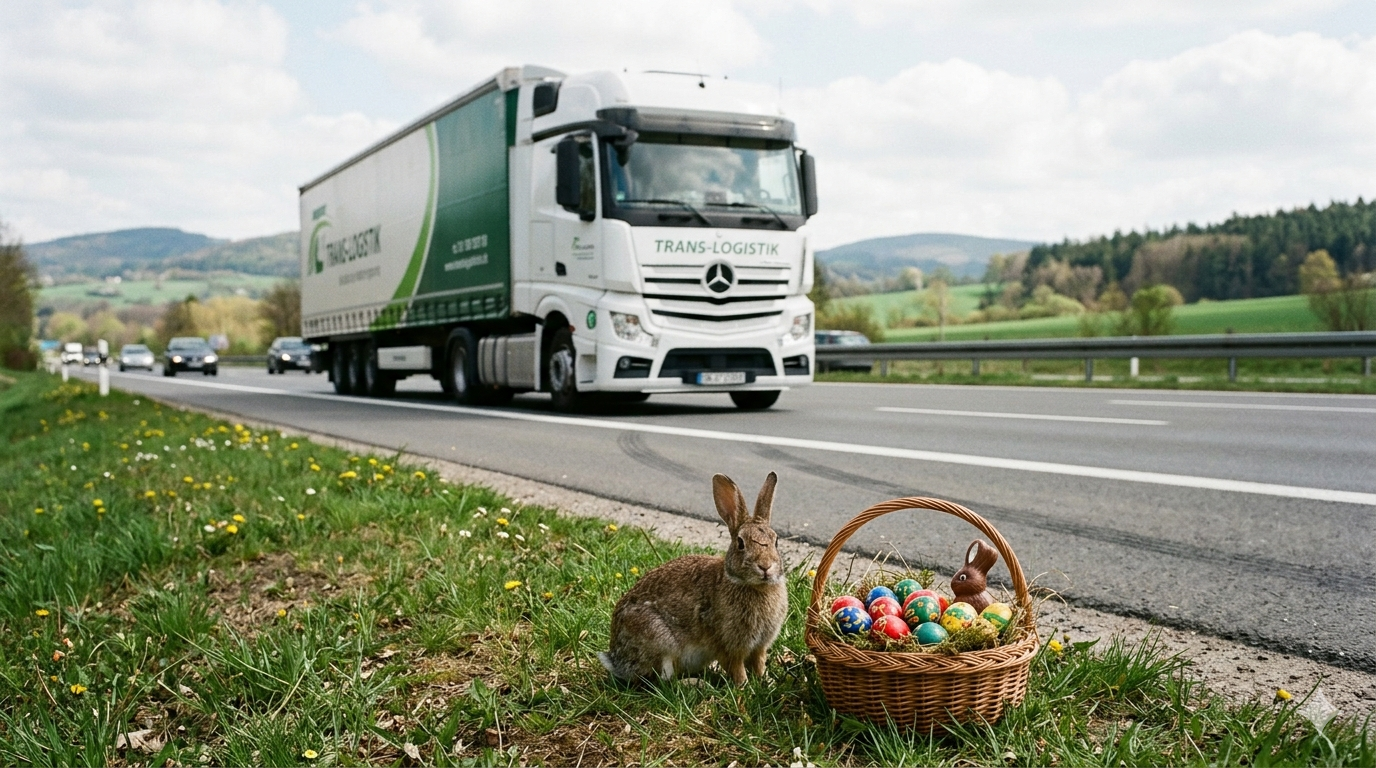 Wielkanoc 2026 na europejskich drogach. Przewodnik po zakazach ruchu dla transportu ciężkiego
